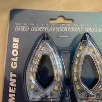 Portatarga moto con luce e indicatori di direzione