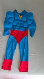 3 costumi carnevale spiderman superman