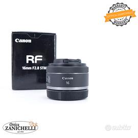 Canon RF 16 F/2.8 STM Usato (E957)