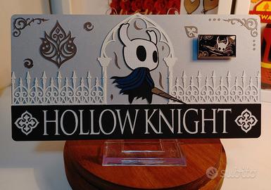Targa legno Hollow Knight (20x10cm)