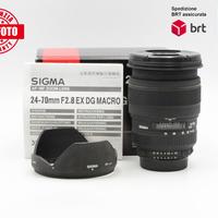 Sigma 24-70 F/2.8 EX DG Macro (Nikon & compatibile
