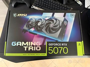 SCHEDA VIDEO MSI RTX 5070 3x