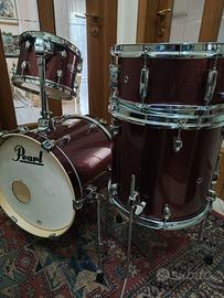 Splendida Batteria Pearl Midtown con custodie