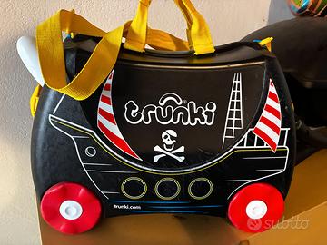 Trunki Valigia cavalcabile per bambini - Pirtati