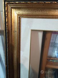 cornici in legno con vetro 