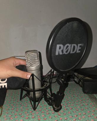 Rode Nt1 + Ragno e filtro anti pop