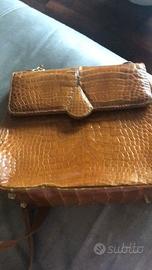 borsa vintage anni 60 caimano