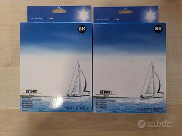 2 cartucce 120ml black  CET04B1