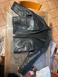 Giubbotto schott pelle taglia 54