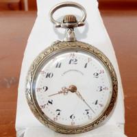 Antico orologio da TASCA primi 900 CASSA LAVORATA