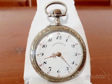 Antico orologio da TASCA primi 900 CASSA LAVORATA