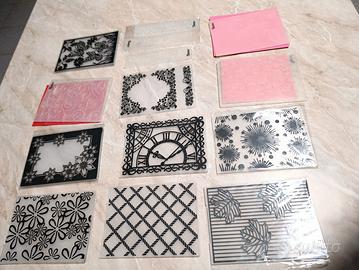 Cartelle per groffatura per Big Shot Plus