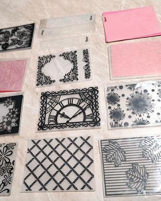 Cartelle per groffatura per Big Shot Plus