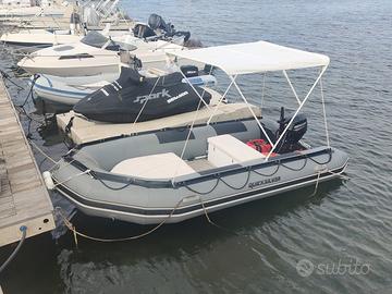 Gommone Quicksilver 420 con 20 cv Mercury 4 tempi