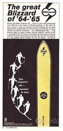 sci Blizzard in legno anni 60