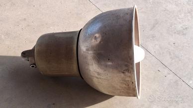 Lampada industriale vintage in Aluminio anni '50