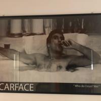 Quadro di Al Pacino tratto dal film Scarface