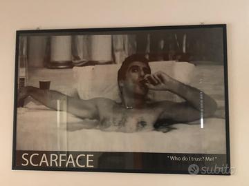 Quadro di Al Pacino tratto dal film Scarface