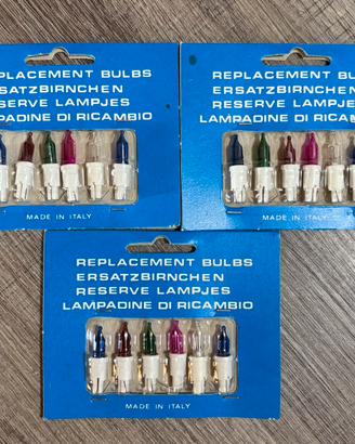 Lampadine di ricambio vintage 24 volt