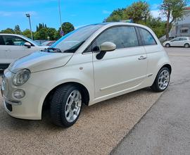 Fiat 500 1.2 GPL Lounge-TETTO-BIANCO PERLA...