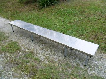 Piano in acciaio inox. Per tavolo ecc.