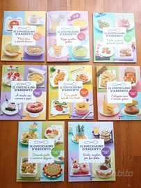 11 volumi cucchiaino d'argento + il quaderno delle