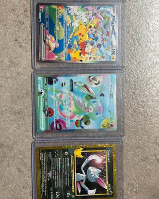 🟡 LOTTO 3 CARTE POKÉMON – 30th ANNIVERSARY 🟡