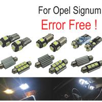 KIT 12 LAMPADE LED INTERNE PER OPEL SIGNUM 03-08