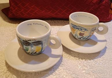 2 Tazze ILLY COLLECTION 1993 Richard Ginori CHIA