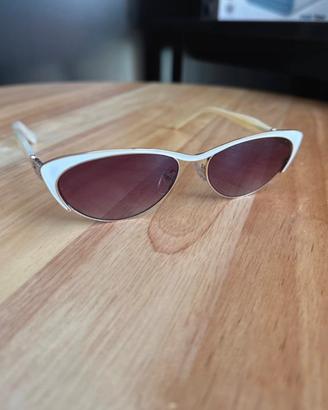 Occhiali da sole cat eye stretti