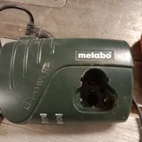 batteria e caricatore metabo