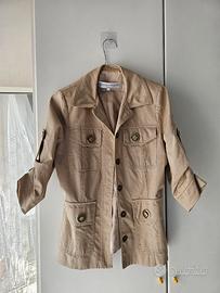 blazer Cristinaeffe lino e cotone