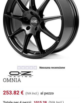 cerchi 5 x112 17