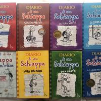8 libri Diario di una Schiappa - ed. Il Castoro