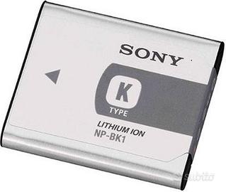 Scheda di memoria e batteria sony