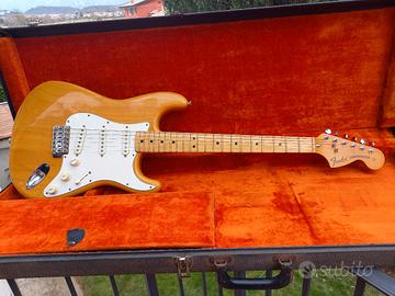 Fender stratocaster natural maple neck del 1975 