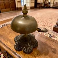 Antico campanello da banco hall liberty