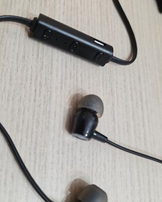 Cuffie Bluetooth con Cavo –  Nero, Usate Poco