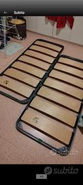 2 SET letto singolo (rete + materasso) 80*190