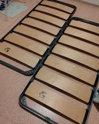  letto singolo (rete + materasso) 80*190