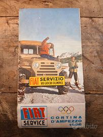 CORTINA GIOCHI OLIMPICI INVERNALI 1956 Brochure
