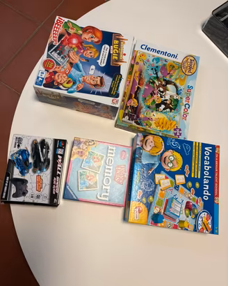 Lotto Giochi da Tavolo+macchinina per Bambini