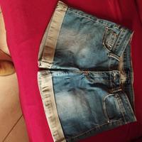 pantaloncini donna jeans tg l