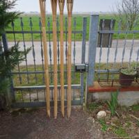 Quattro torce. da giardino 