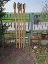 Quattro torce. da giardino 