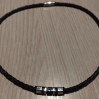 Collana da uomo nera 2 Jewels