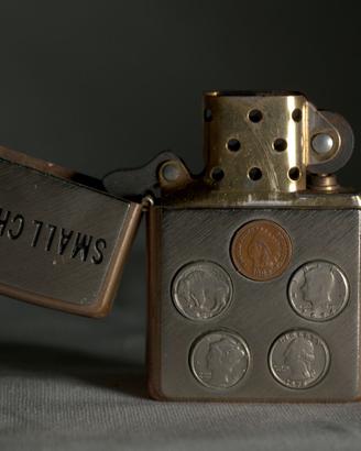 ZIPPO Small Change, raro, da collezione