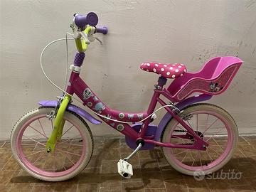 Bicicletta Minnie da bambina 16 pollici