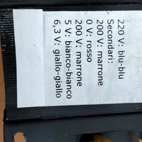 TRSFORMATORE DI POTENZA VALVOLARE