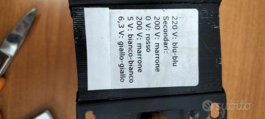 TRSFORMATORE DI POTENZA VALVOLARE